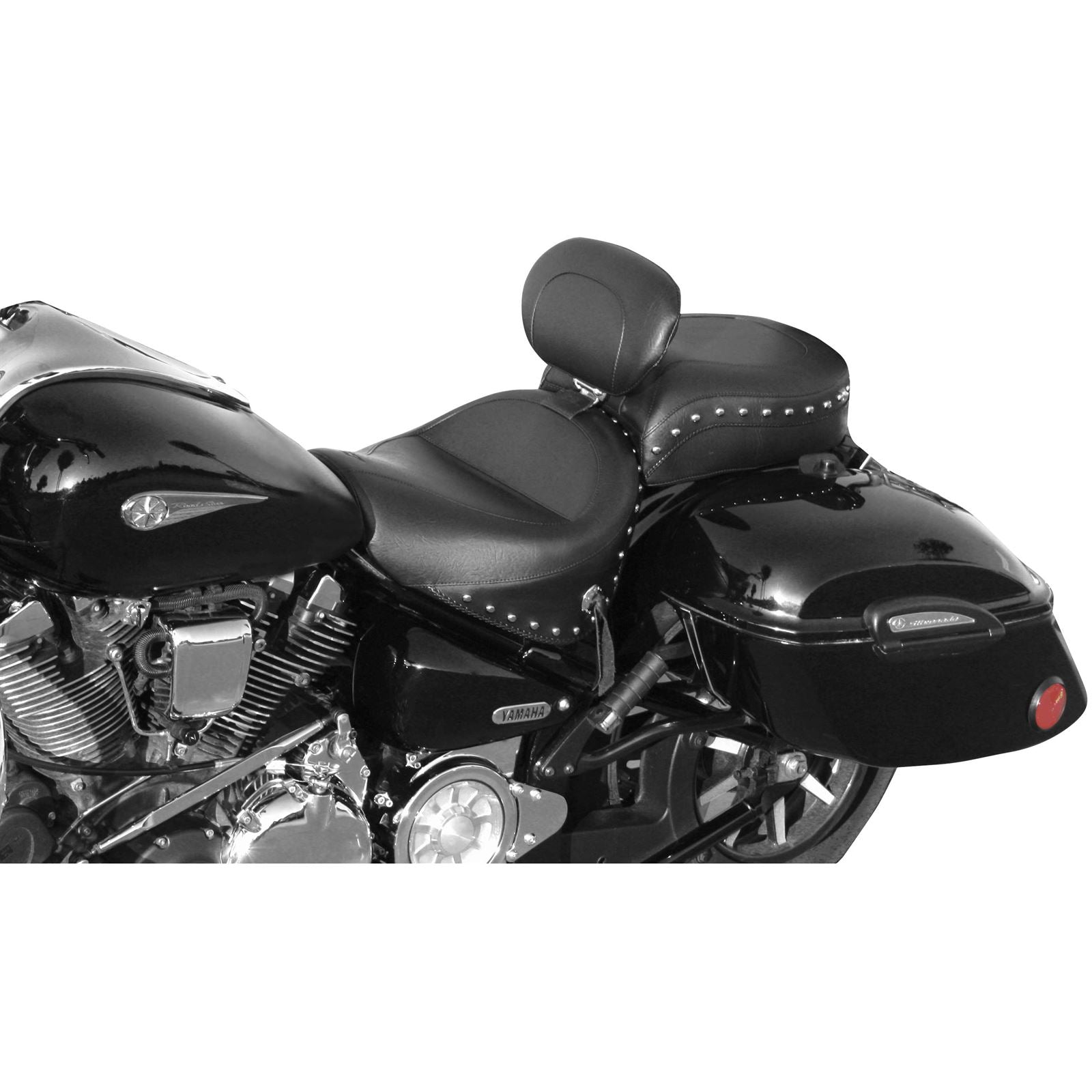 Mustang Motorcycle Products Wide Seat - Studded - Driver's Backrest - Roadstar 79190_108664