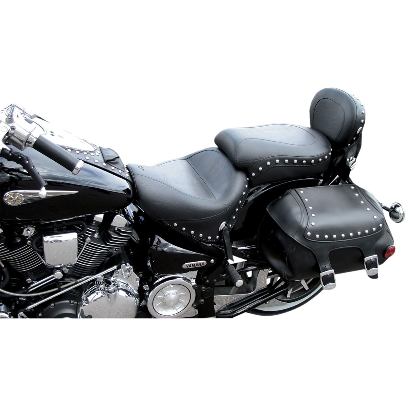 Mustang Motorcycle Products Wide Studded Seat - Roadstar '99-'02 [MPN: 75216]_448222