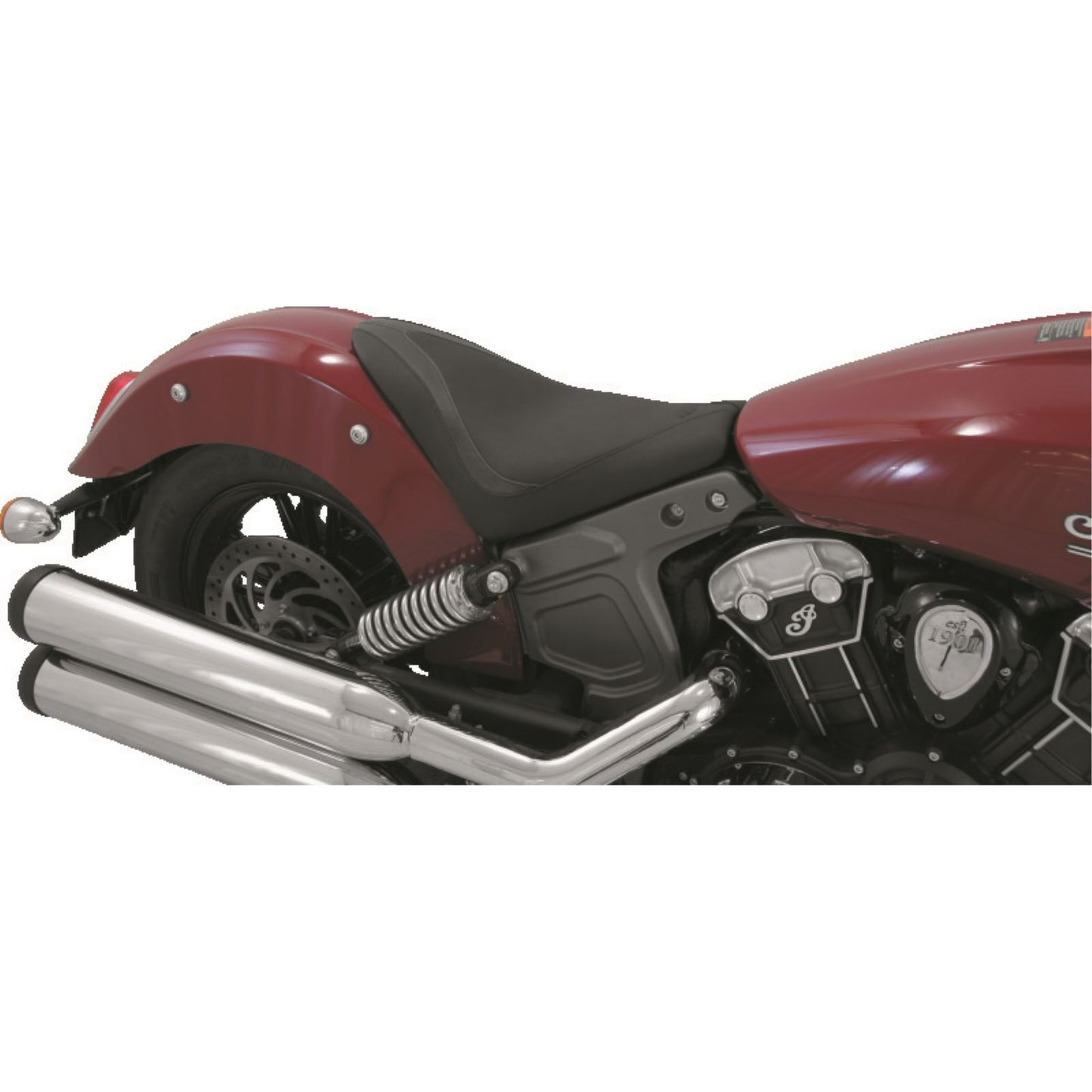 Mustang Motorcycle Products Wide Vintage Seat - VT750 75105_1673906