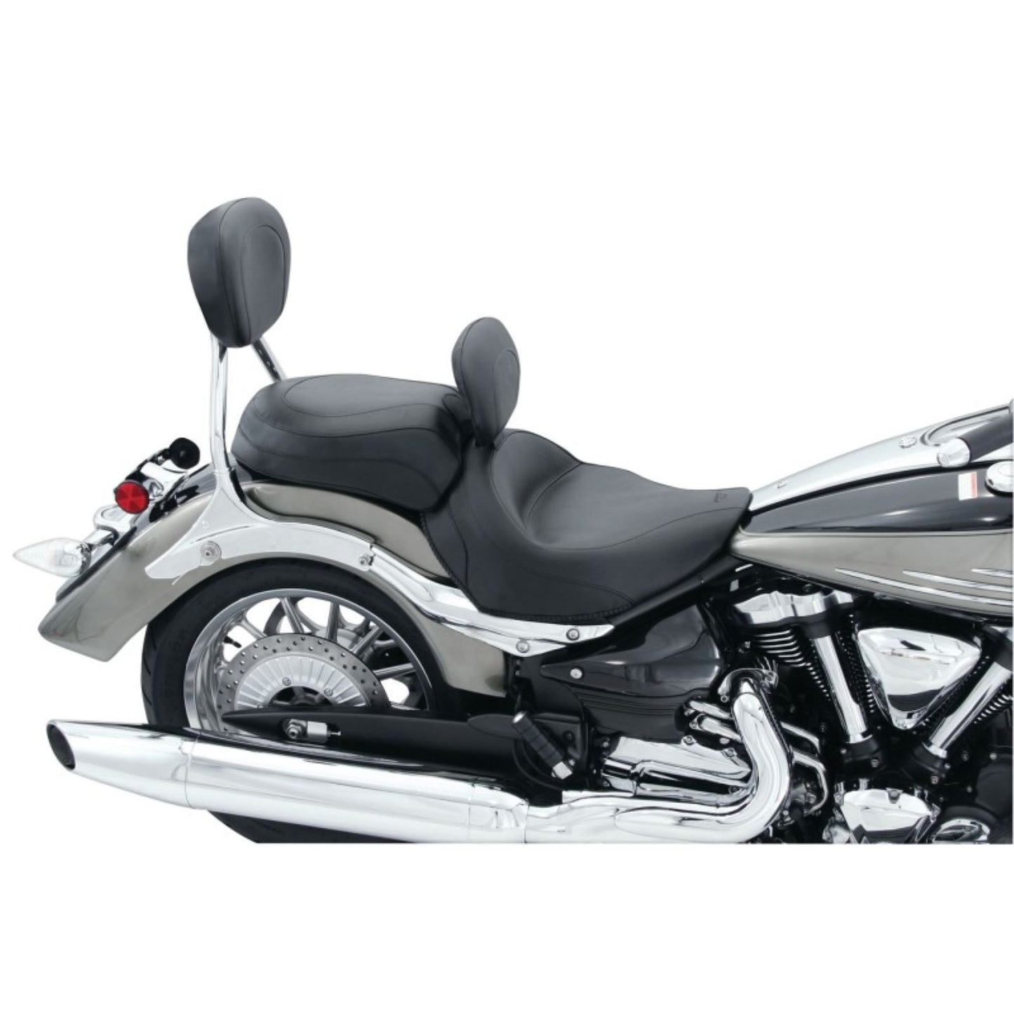 Mustang Motorcycle Products Vintage Wide Solo Seat - Driver's Backrest [MPN: 79454]_1674550