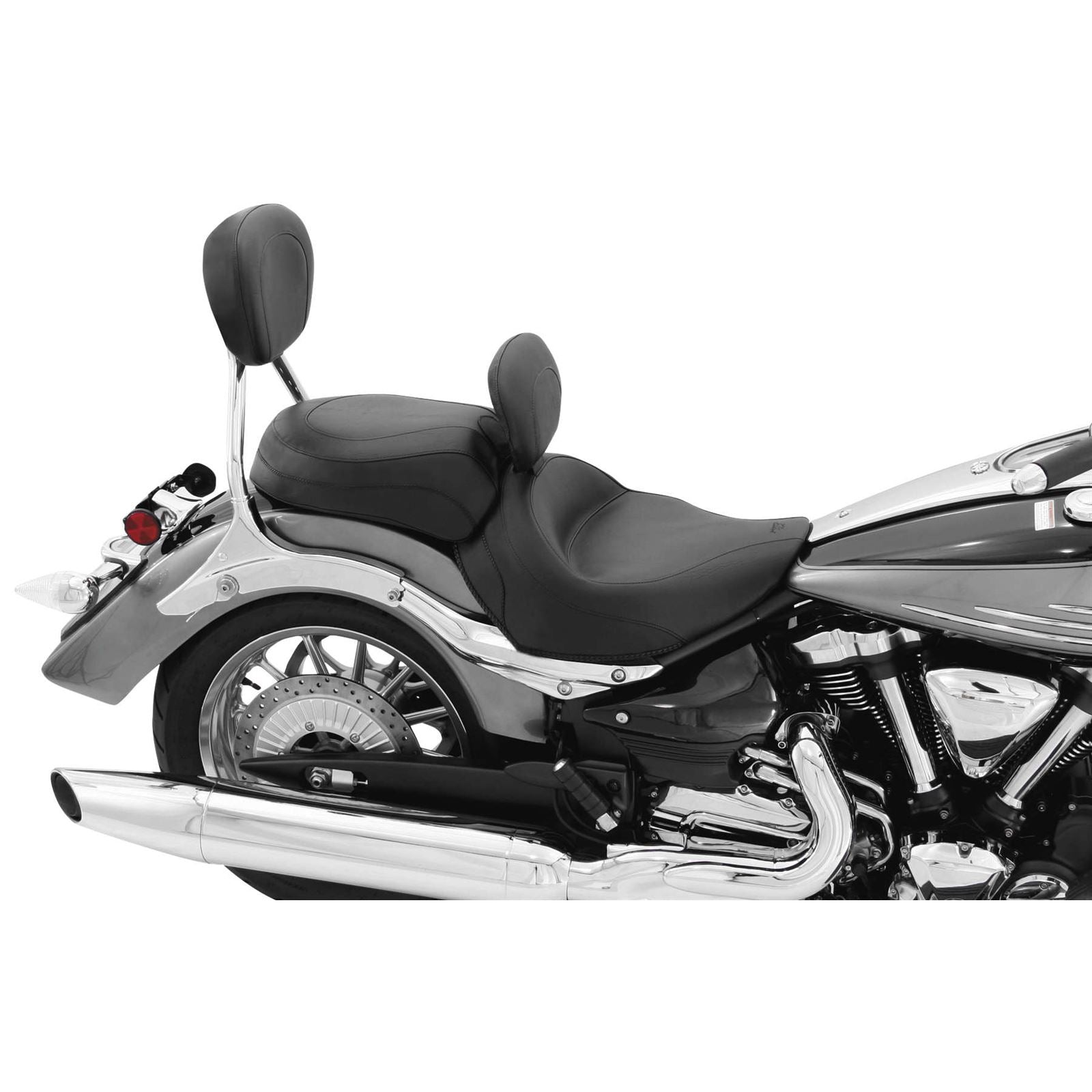 Mustang Motorcycle Products Vintage Wide Solo Seat - Driver's Backrest [MPN: 79454]_108676