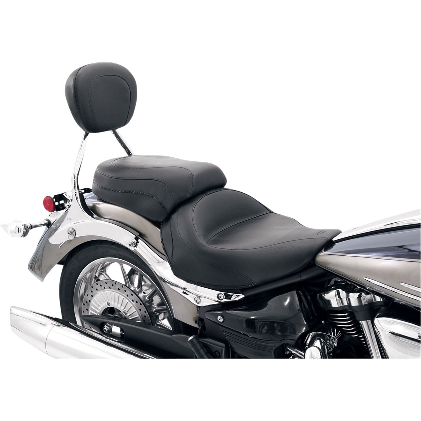 Mustang Motorcycle Products Vintage Wide Solo Seat - Roadliner 76124_447815