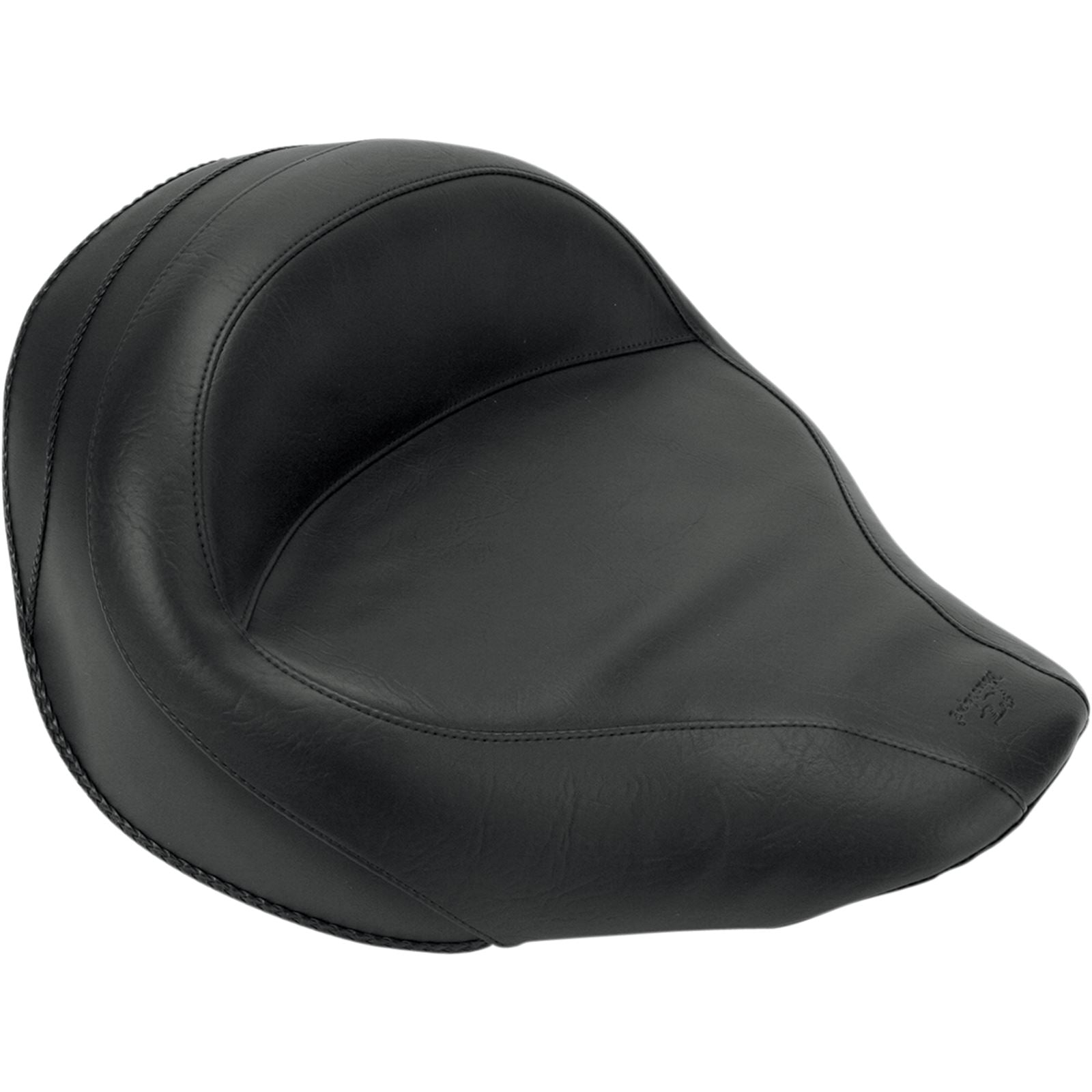 Mustang Motorcycle Products Vintage Wide Solo Seat - Roadliner 76124_447816
