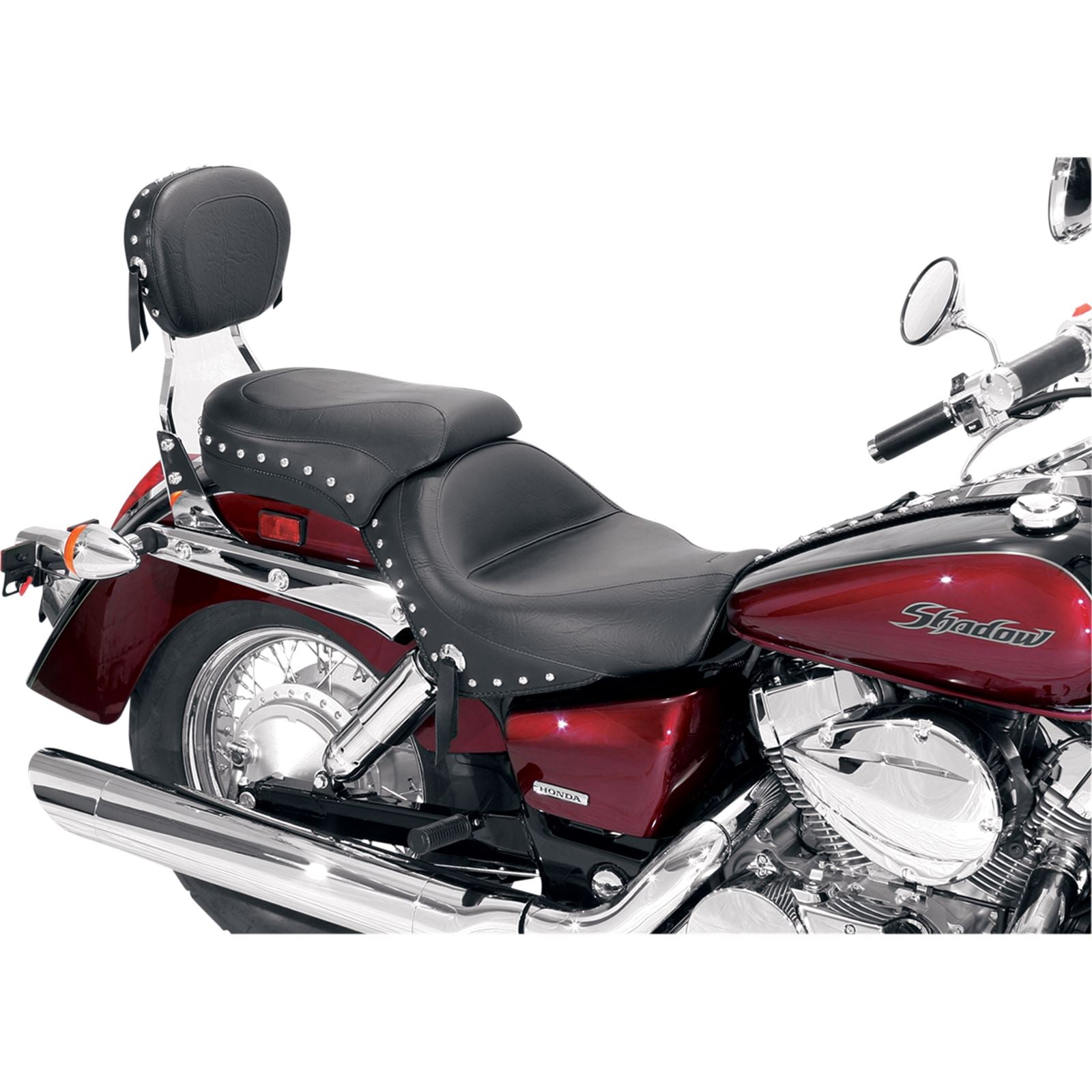 Mustang Motorcycle Products Wide Seat - Studded - 750 Aero 76520_447818