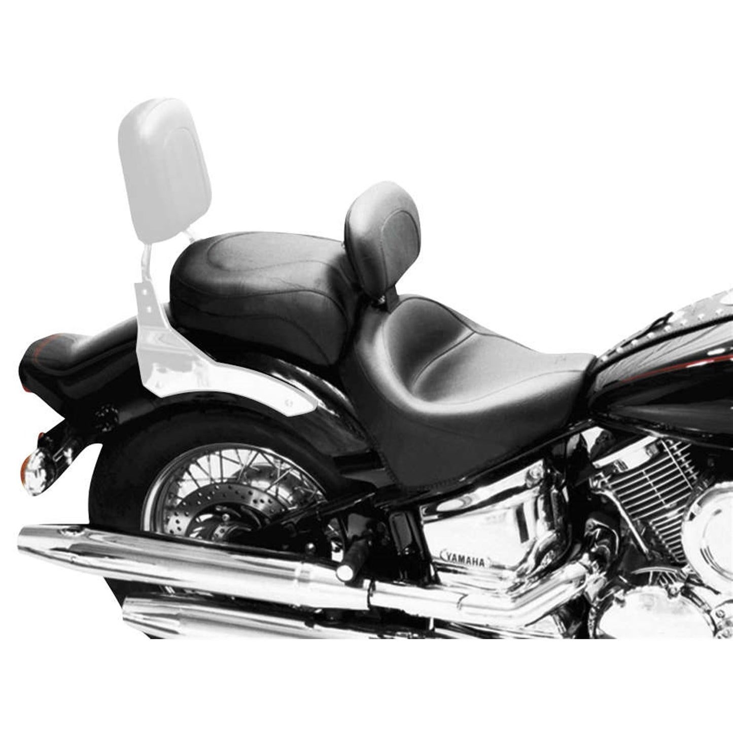 Mustang Motorcycle Products Wide Vintage Seat - Driver Backrest - XVS 79221_108701