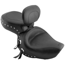 Mustang Motorcycle Products Wide Seat - Studded - Driver's Backrest - VT1100 79237_108711