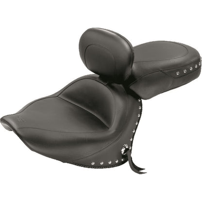 Mustang Motorcycle Products Sport Seat - Studded - Driver's Backrest - V-Star 1300 79476_1674593
