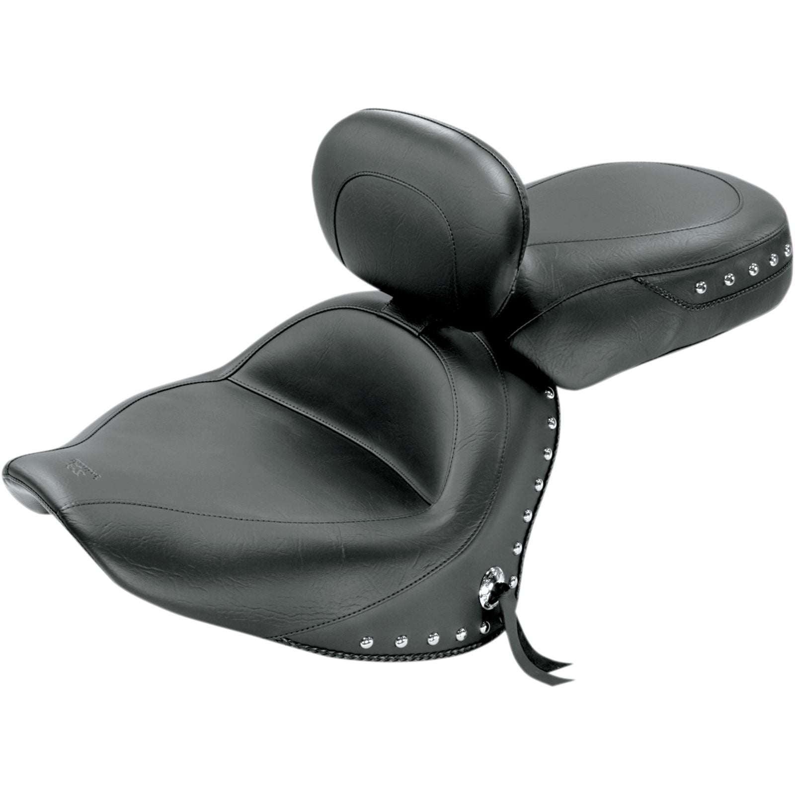 Mustang Motorcycle Products Sport Seat - Studded - Driver's Backrest - V-Star 1300 79476_447856