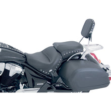 Mustang Motorcycle Products Wide Touring Seat - Chrome Studded 76640_447893