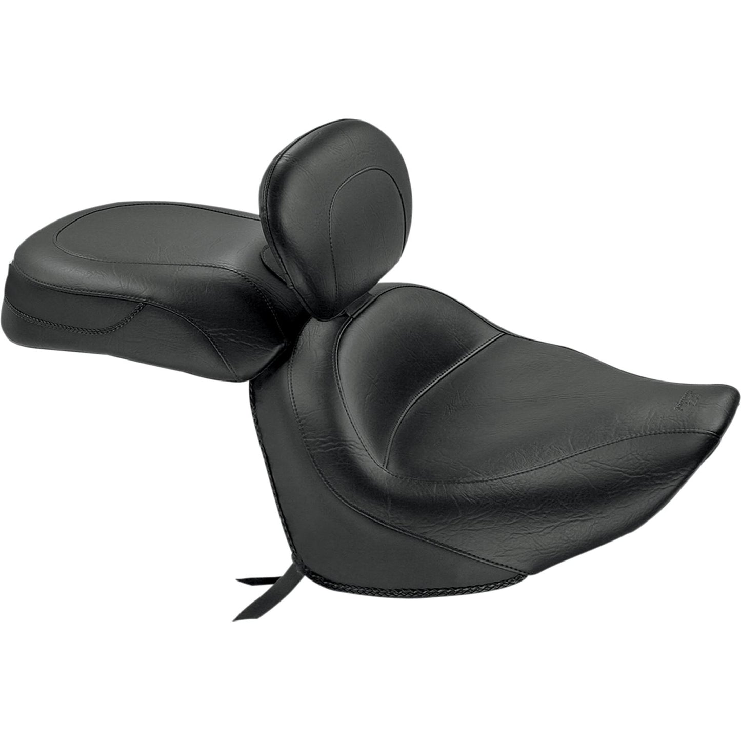 Mustang Motorcycle Products Wide Vintage Seat - Driver Backrest - Raider 79551_447868