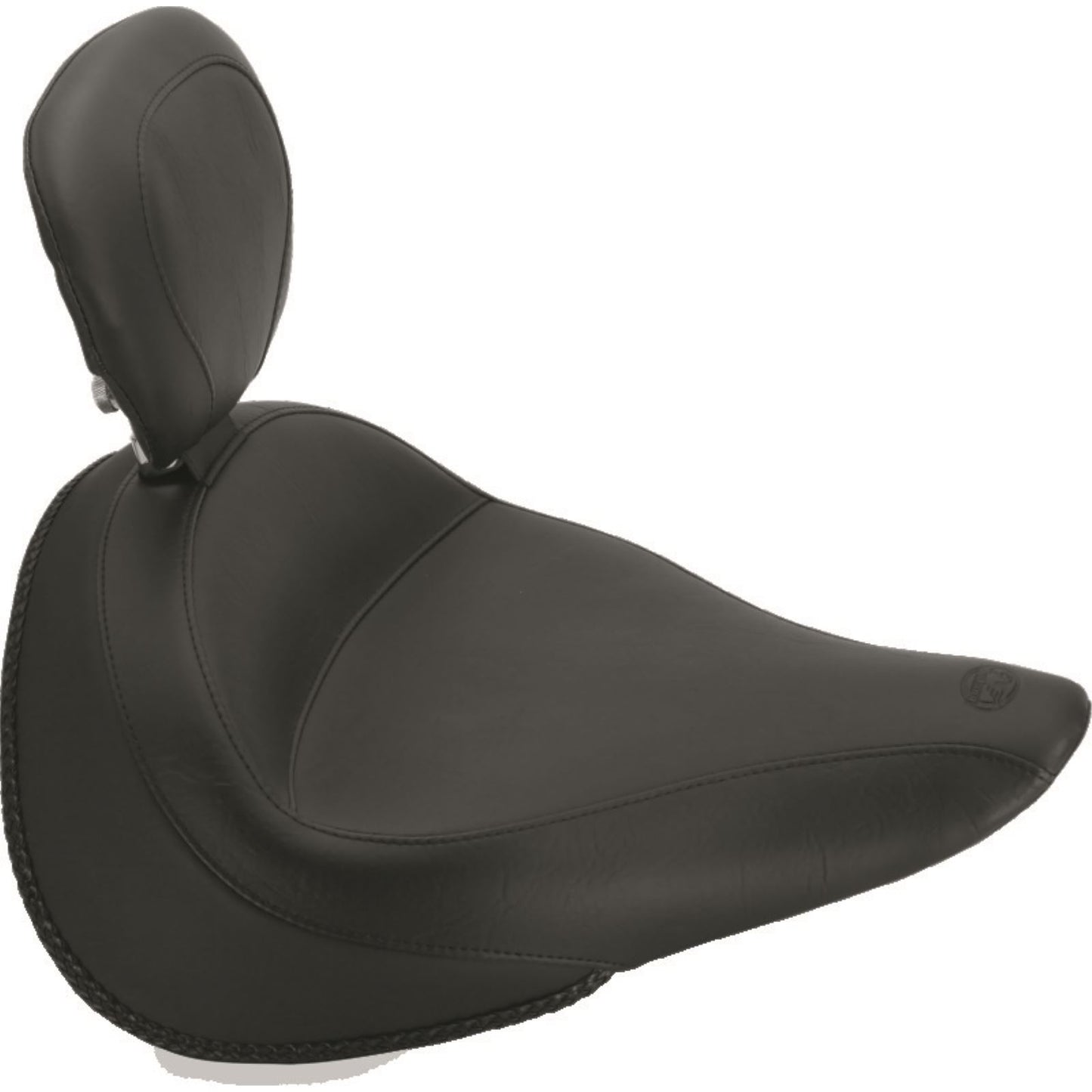 Mustang Motorcycle Products Vintage Wide Solo Seat - Driver's Backrest 79832_1674724