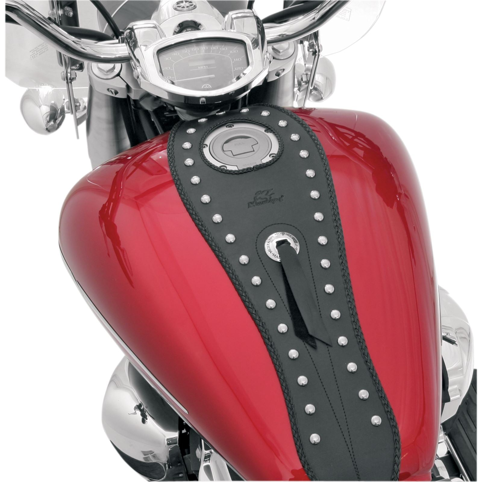 Mustang Motorcycle Products Tank Bib with Studs and Concho for Yamaha 93204_447223