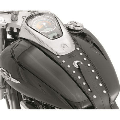 Mustang Motorcycle Products Tank Bib for Suzuki VL800 Volusia & Boulevard C50 - Chrome [MPN: 93172]_1674964