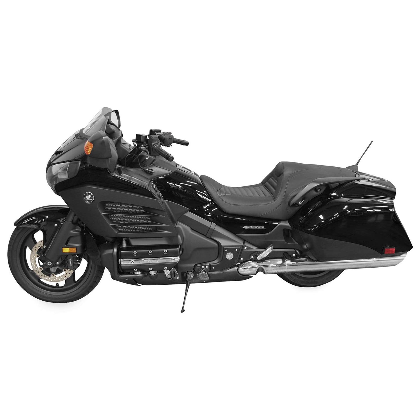Mustang Motorcycle Products Tripper Fastback Seat - Tuck and Roll - F6B [MPN: 76841]_108861