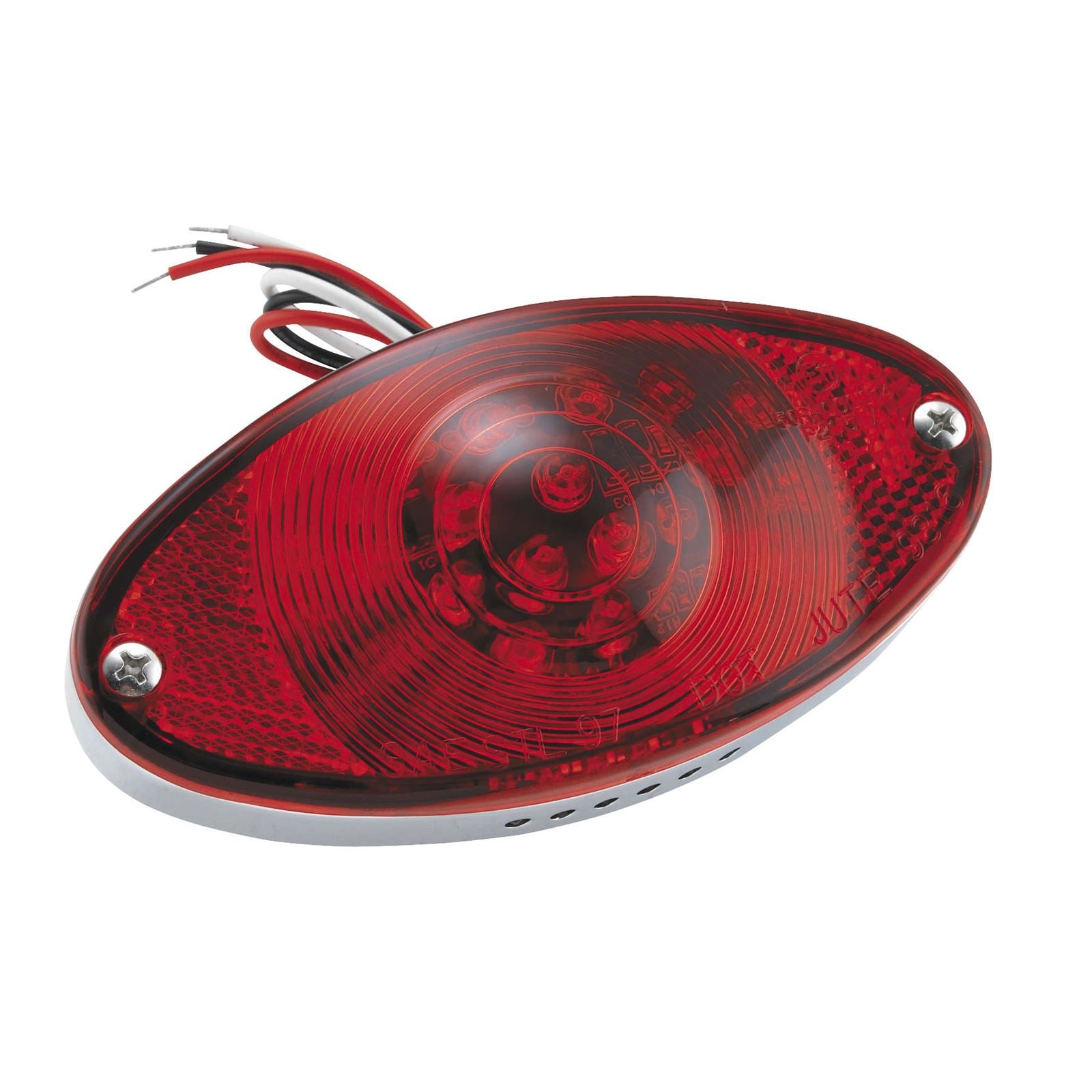 Biker's Choice LED Cateye Taillight - Red - D.O.T 160634_108893