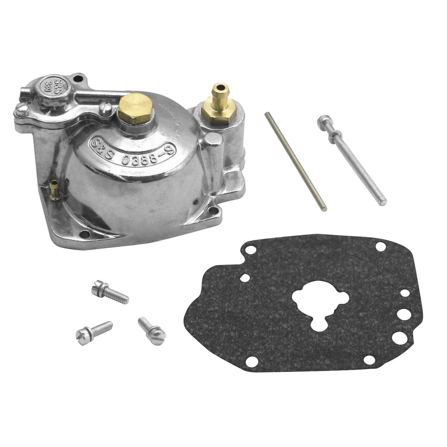 S&S Cycle Bowl Assembly Super E/Super G Carburetor 11-2388P_108908