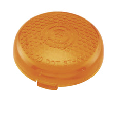 Biker's Choice Replacement Honeycomb Circle Lens - Amber 163080_109017