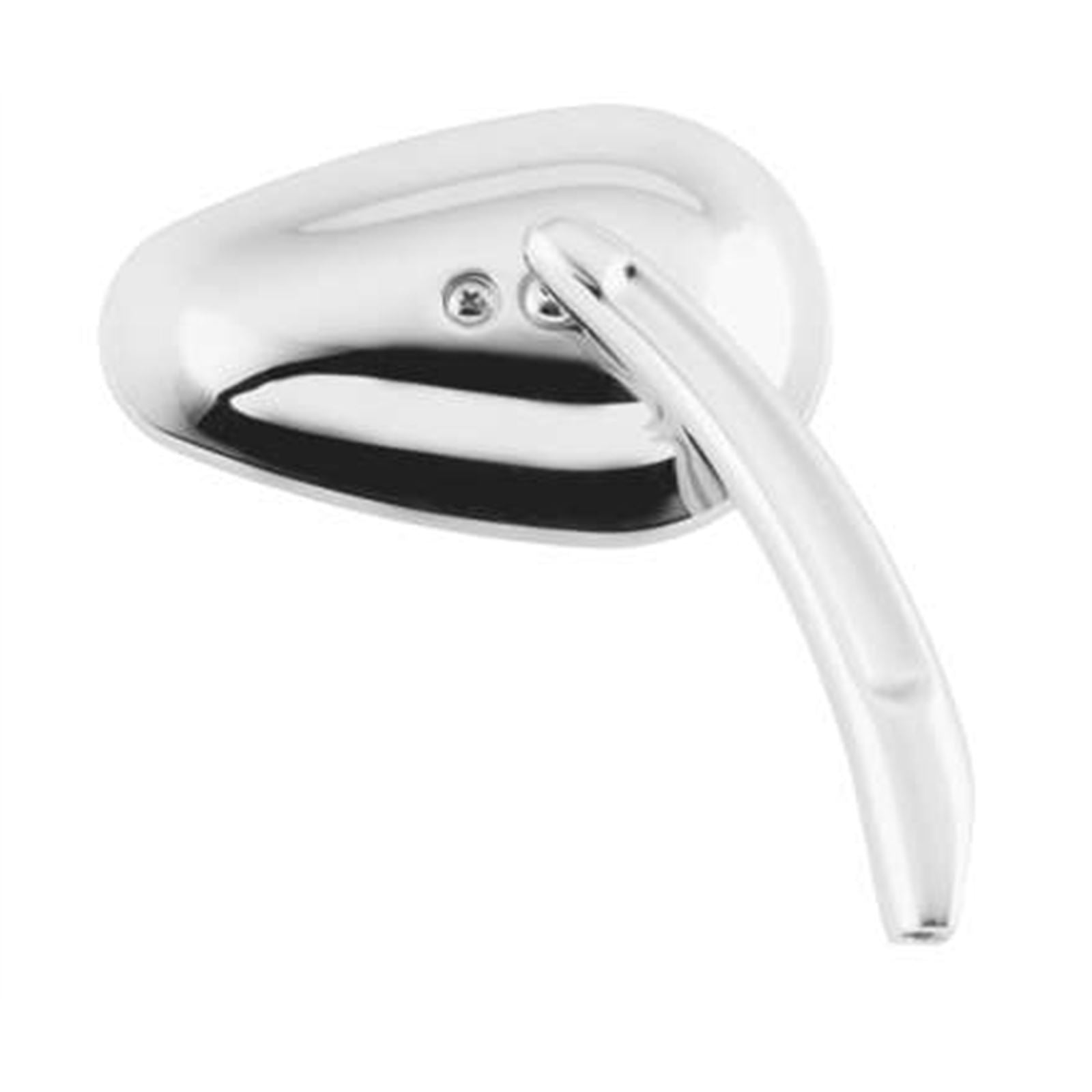 Biker's Choice Chrome Teardrop Mirror Right 270381_986292