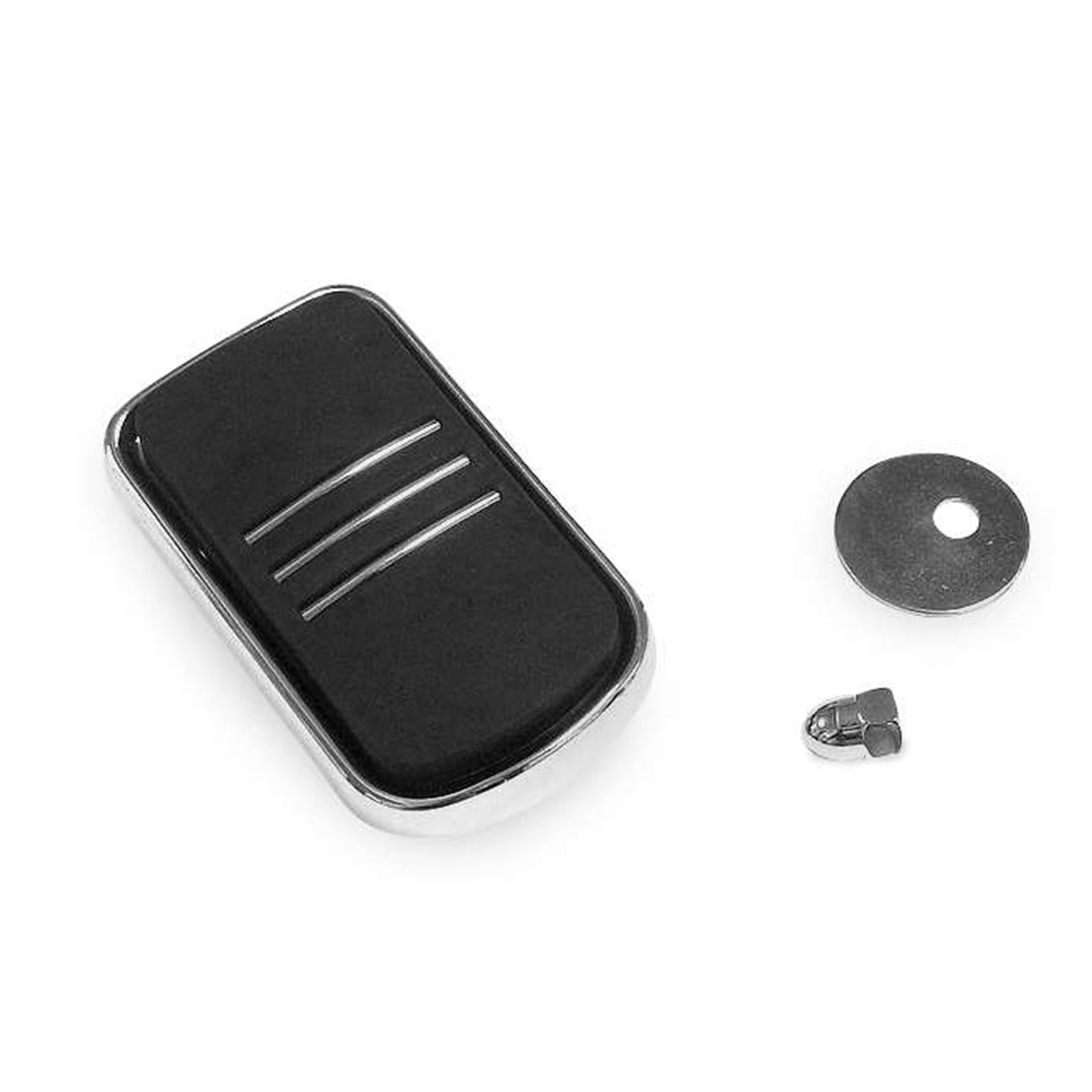 Biker's Choice Chrome Brake Pedal Pad 351492_109047