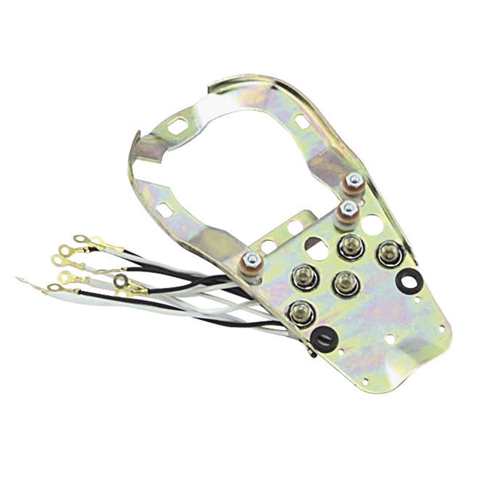 Biker's Choice 5 Light Dash Plate Kit 74005S5_109132