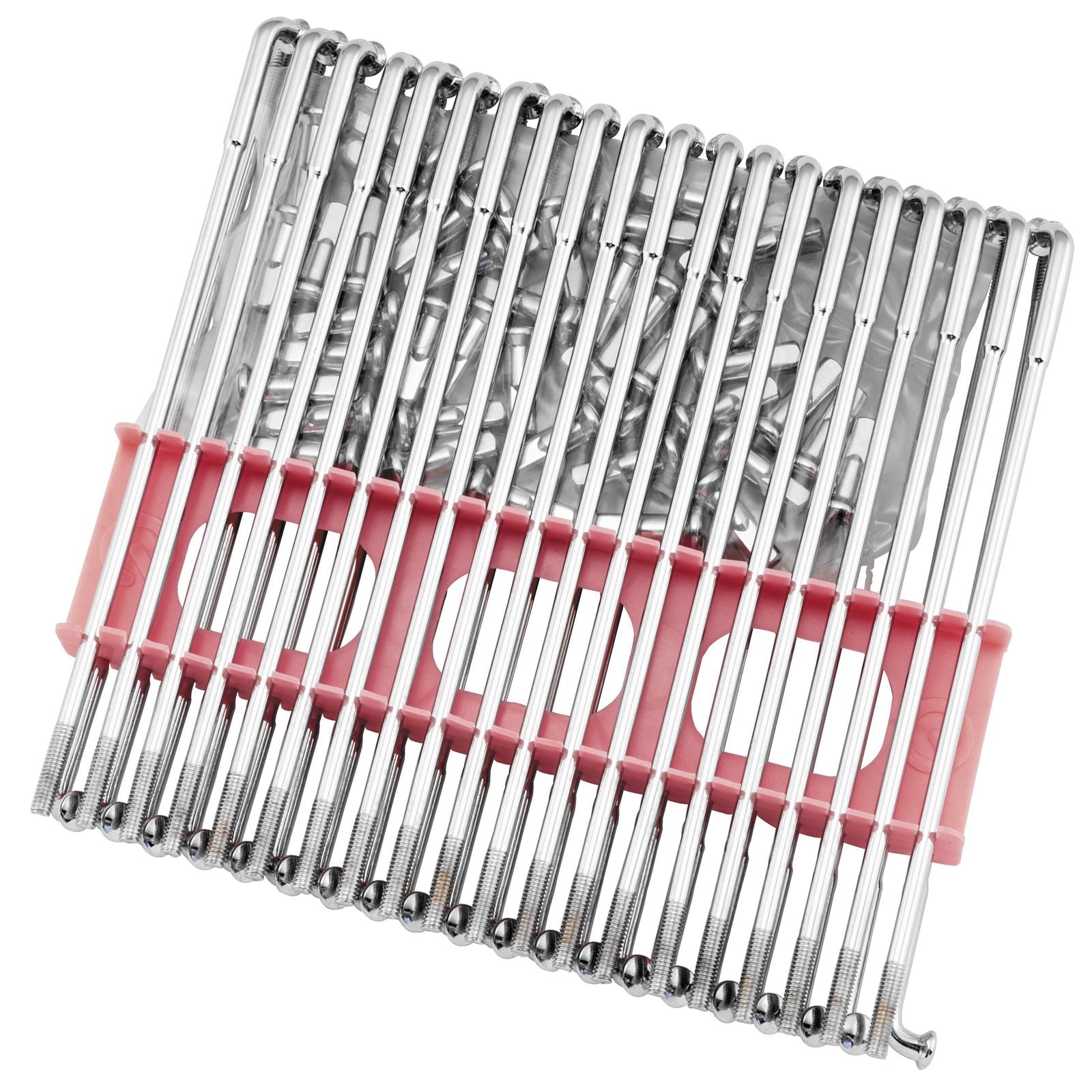 Biker's Choice Front/Rear Chrome Spokes 11302A_109370