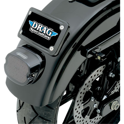 Kuryakyn Laydown License Plate Mount - Black 3148_412591