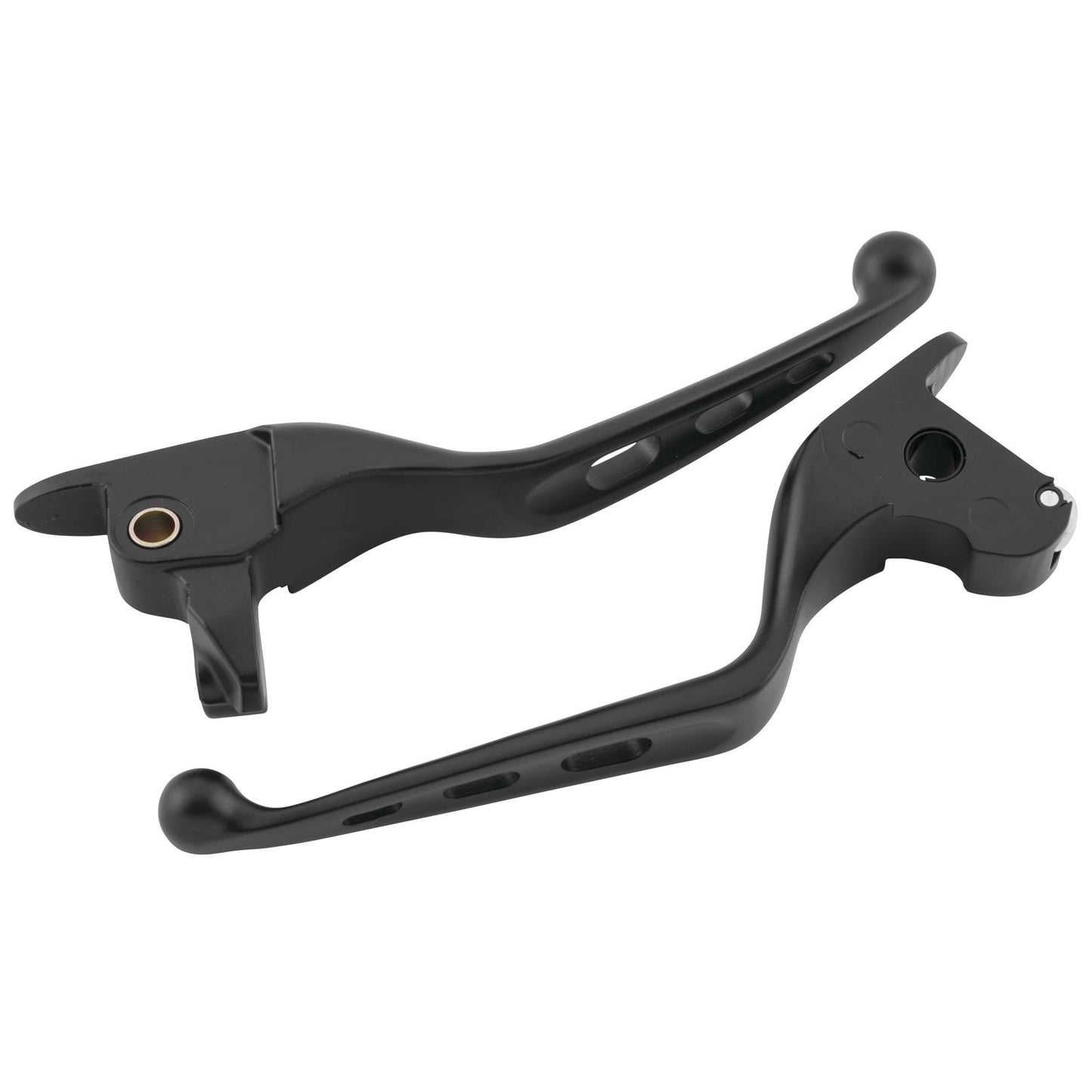 Biker's Choice Tri-Hole Lever Set Black 053809_109432