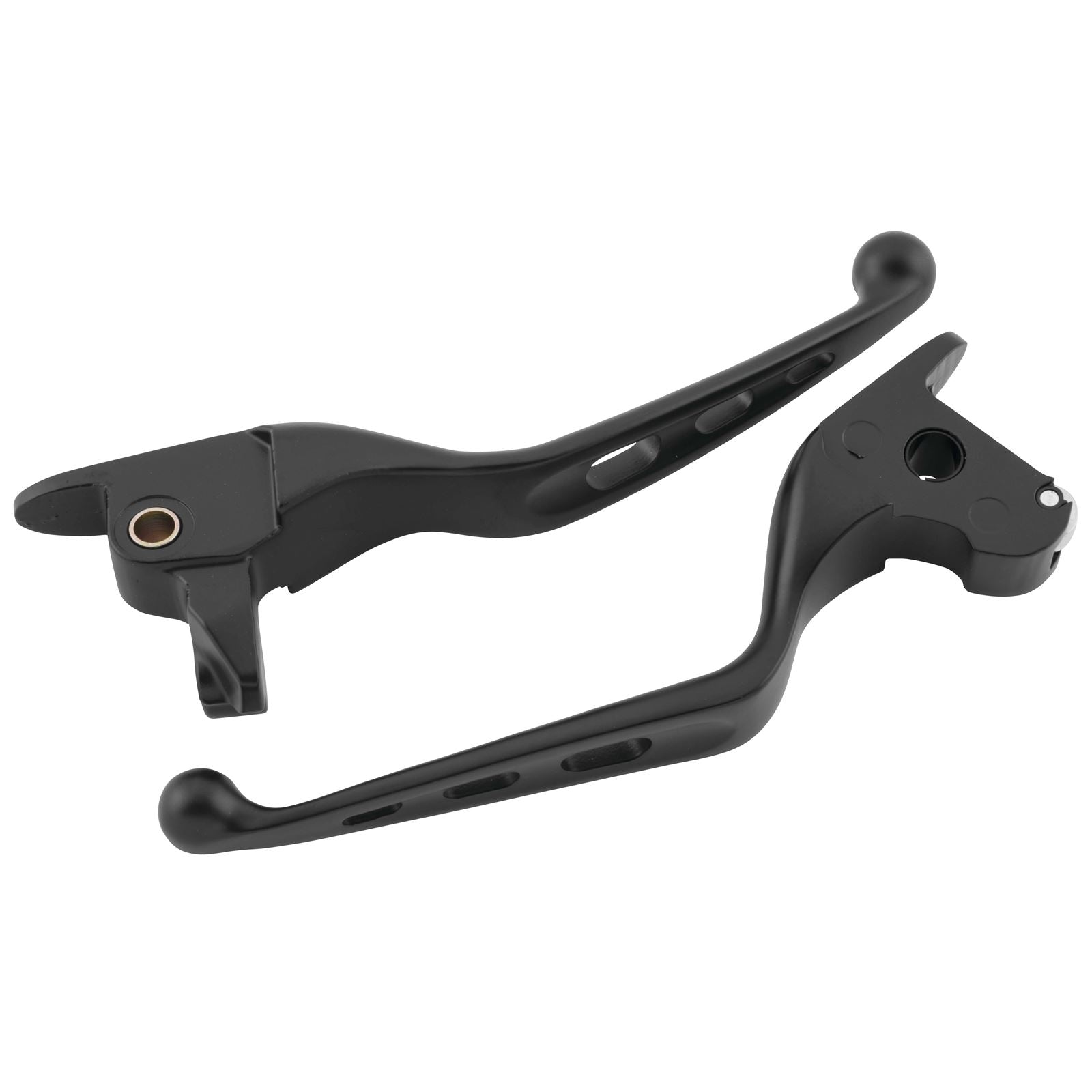 Biker's Choice Tri-Hole Lever Set Black 053809_109432