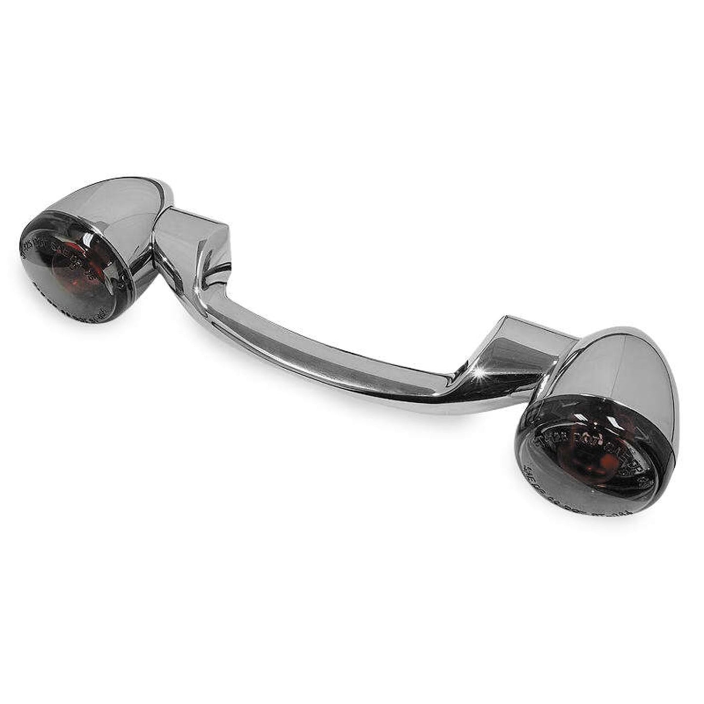 Biker's Choice Rear Turn Signals and Bar - Chrome - Smoke Lens 161802_109435