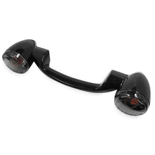 Biker's Choice Turn Signals and Bar - Black - Smoke Lens 161803_109436