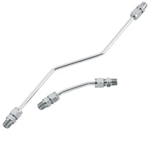 Biker's Choice Chrome Rocker Box Oil Line Set 70197S3_109767