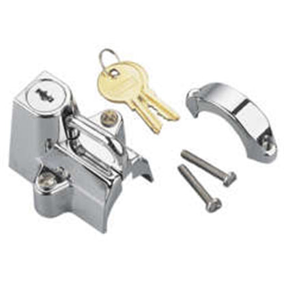 Biker's Choice Motorcycle Helmet Lock- Chrome 74937S2_986892