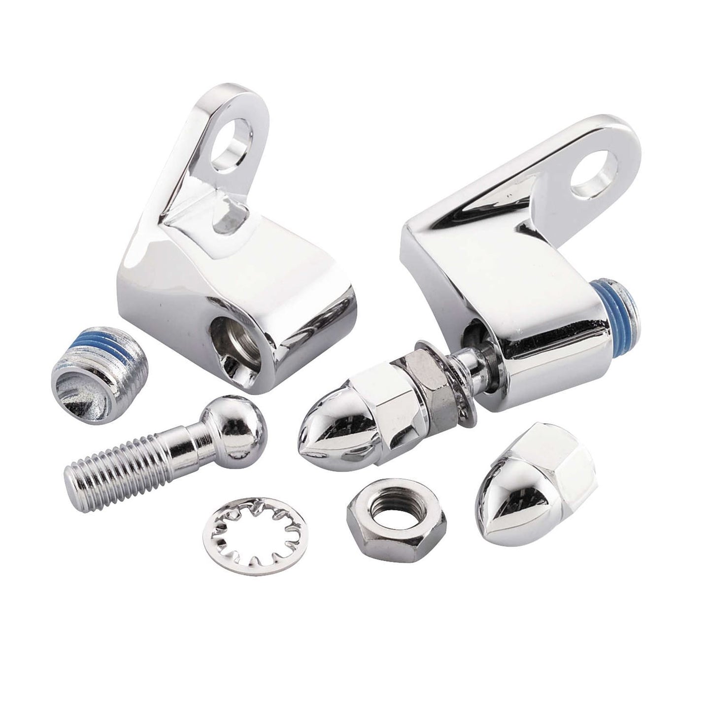 Biker's Choice Chrome Front Turn Signal Mount Kit 162113_109896