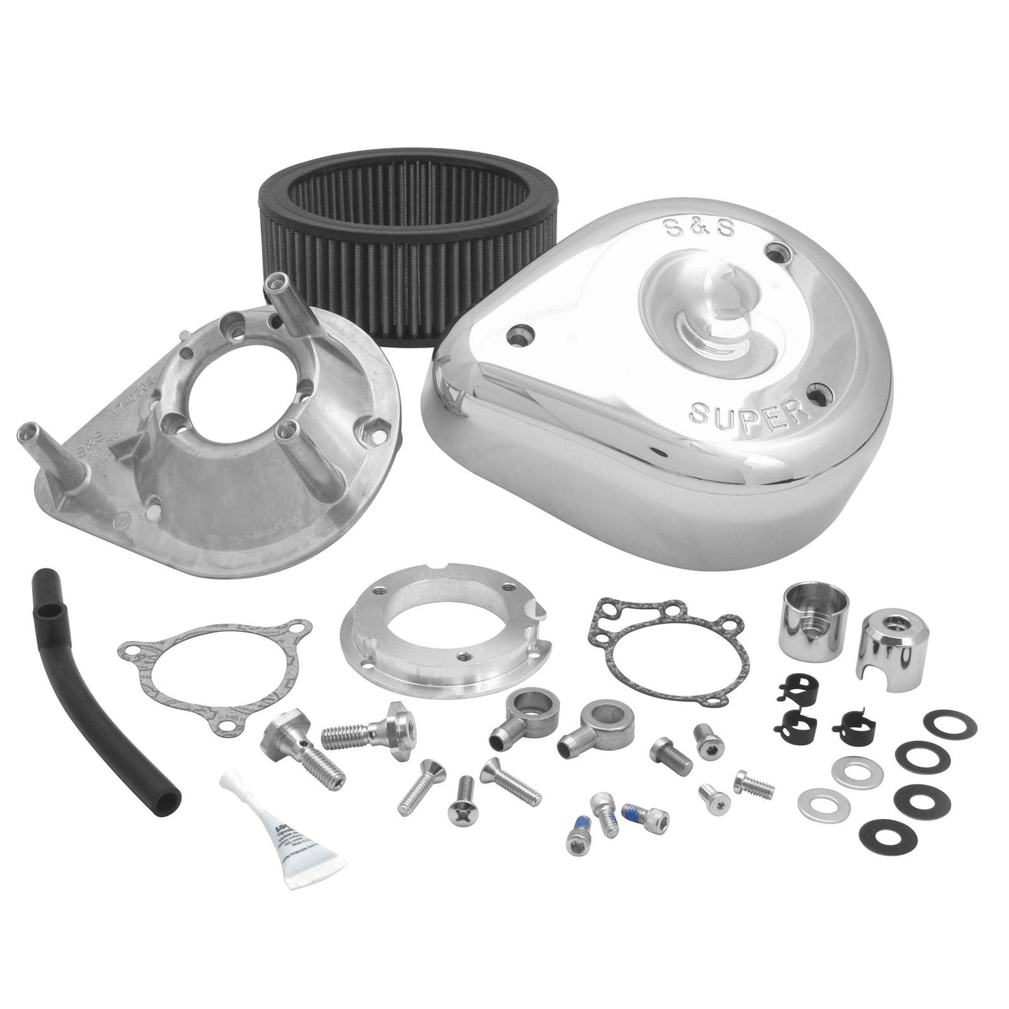 S&S Cycle Air Cleaner Kits For Touring Models w/ Stock Fuel System 106-2091_109916