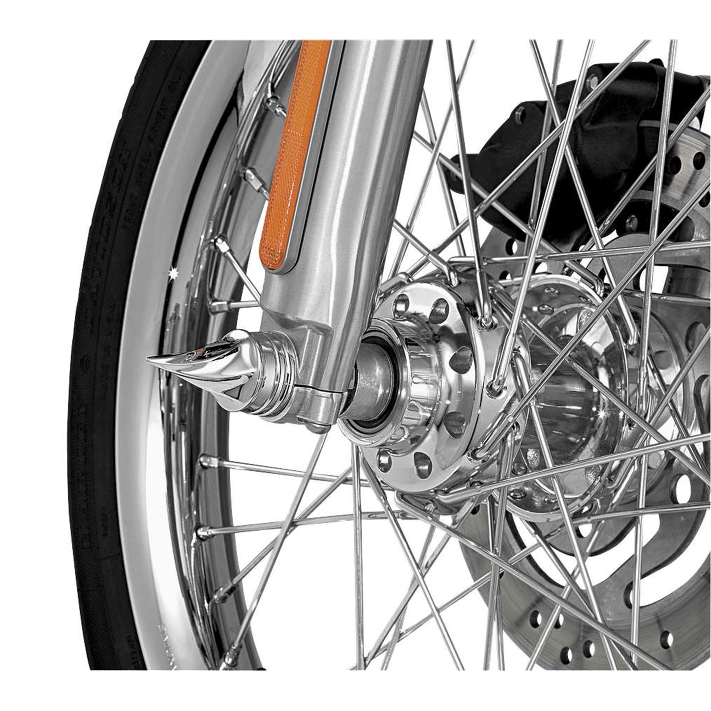 Kuryakyn Axle Cover Twisted 84-06 St 1217_110026