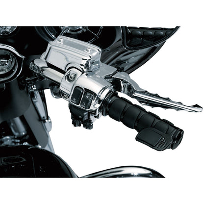 Kuryakyn ISO Contoured Throttle Boss Right Side - Black 6318_410992