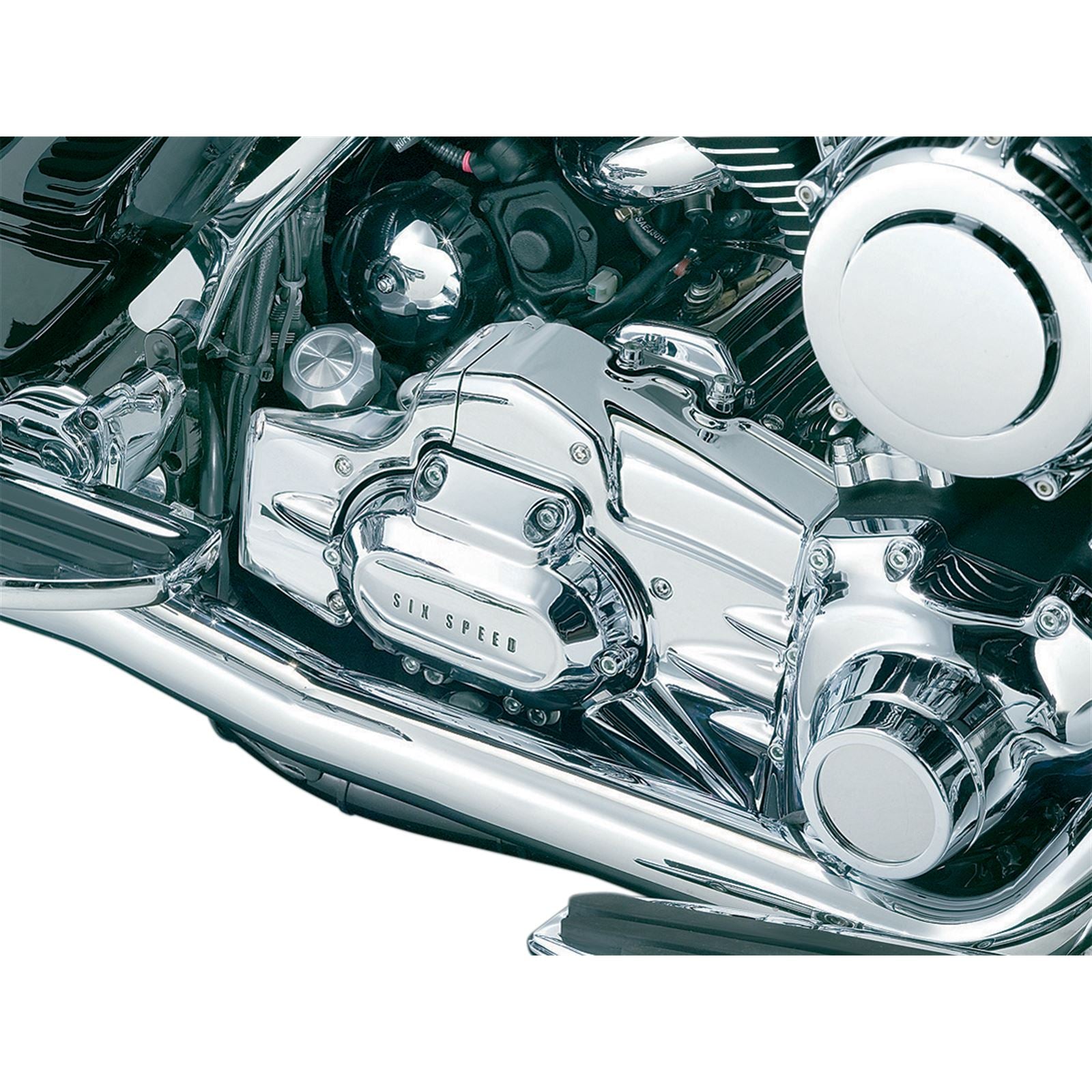 Kuryakyn Shroud Transmission 07-08 Dual HP 7877_411478