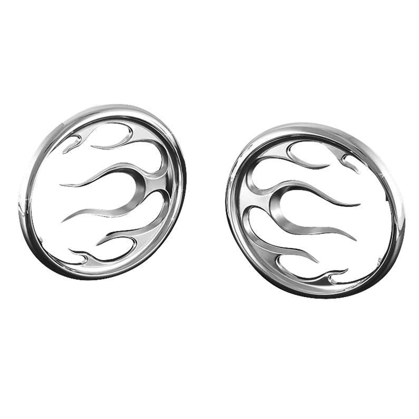 Kuryakyn Front Speaker Accents - Flame 3788_110091