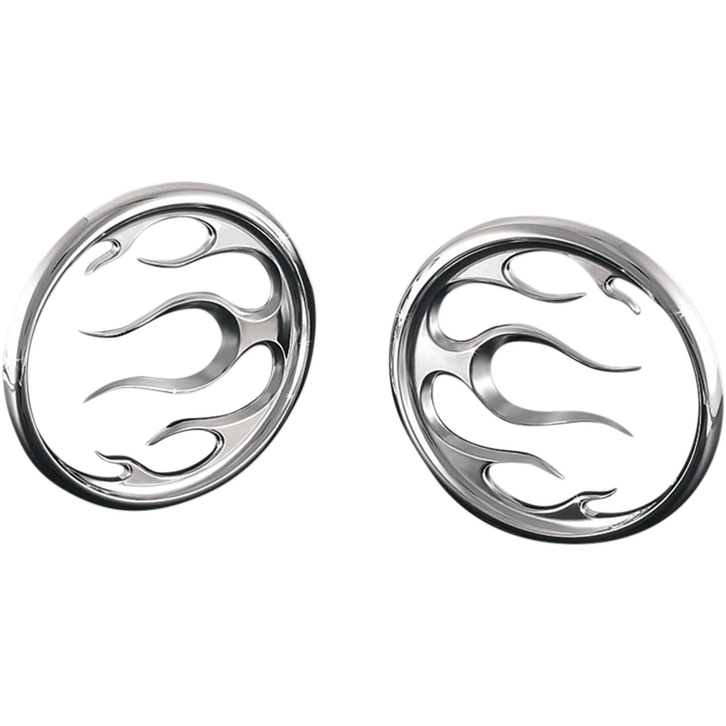 Kuryakyn Front Speaker Accents - Flame 3788_413606