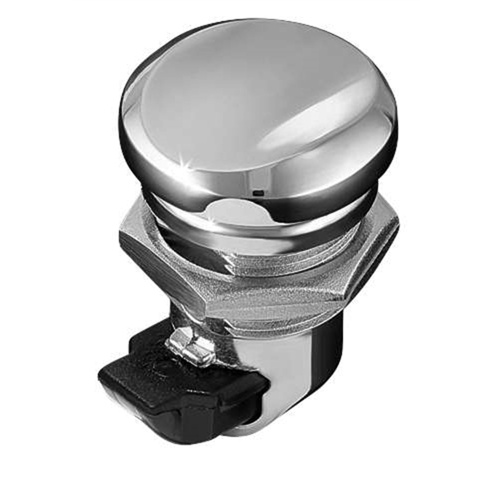 Kuryakyn Push-Button Fuel Door Latch - Chrome 1467_110092