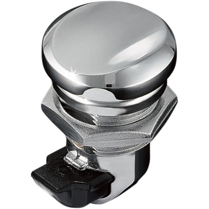 Kuryakyn Push-Button Fuel Door Latch - Chrome 1467_411094