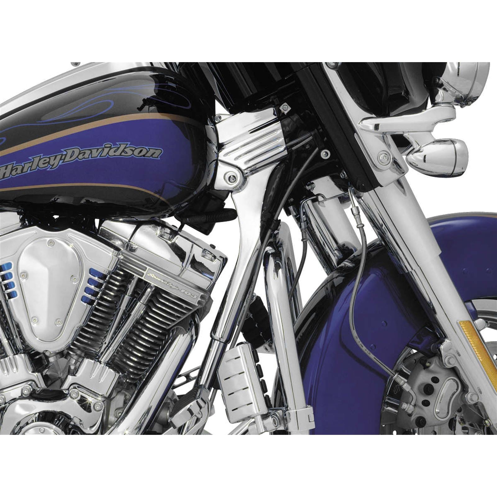 Kuryakyn Deluxe Neck Cover - '95-05 Touring 8146_110109