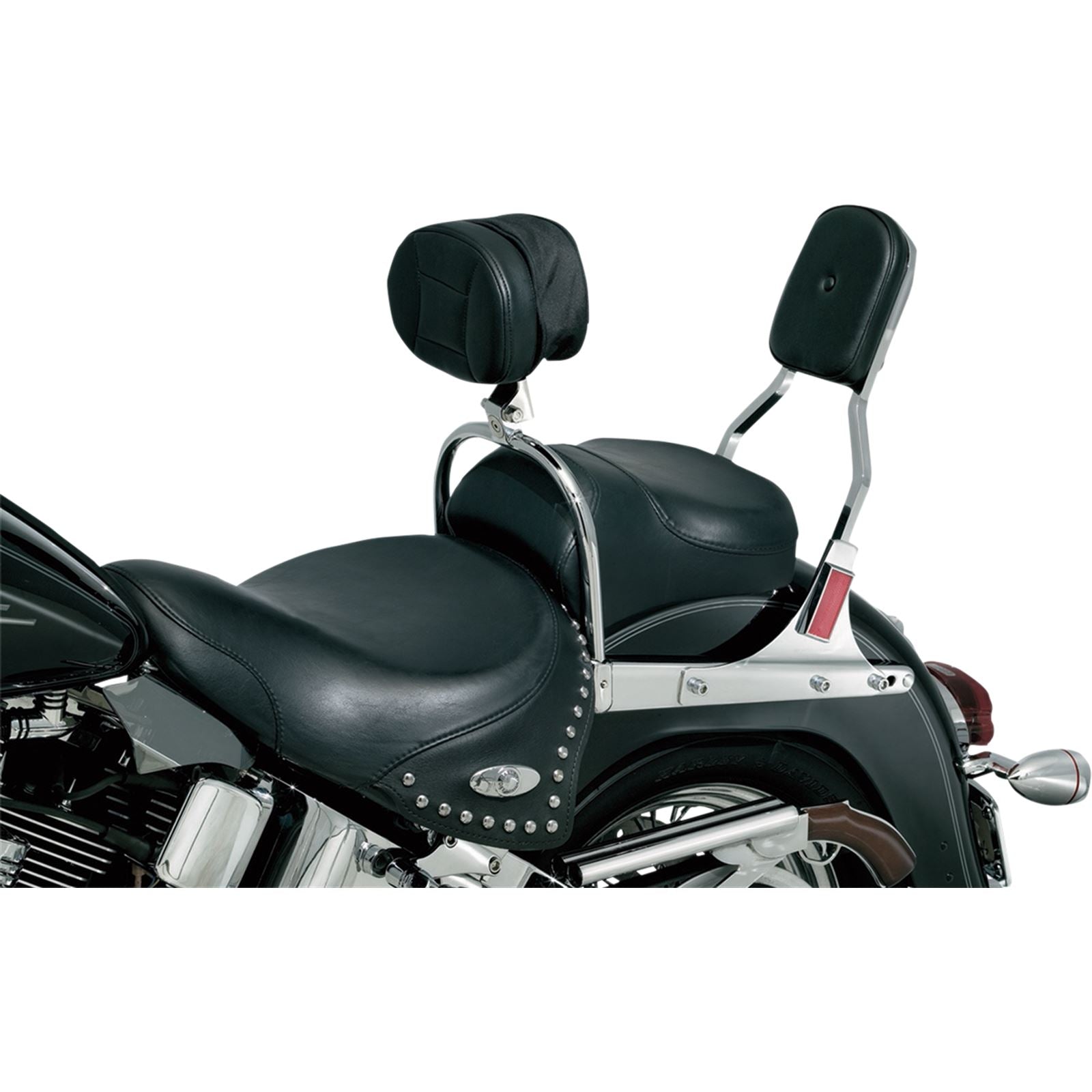 Kuryakyn Driver's Backrest For Harley FLS FXS '93-17 8987_411154
