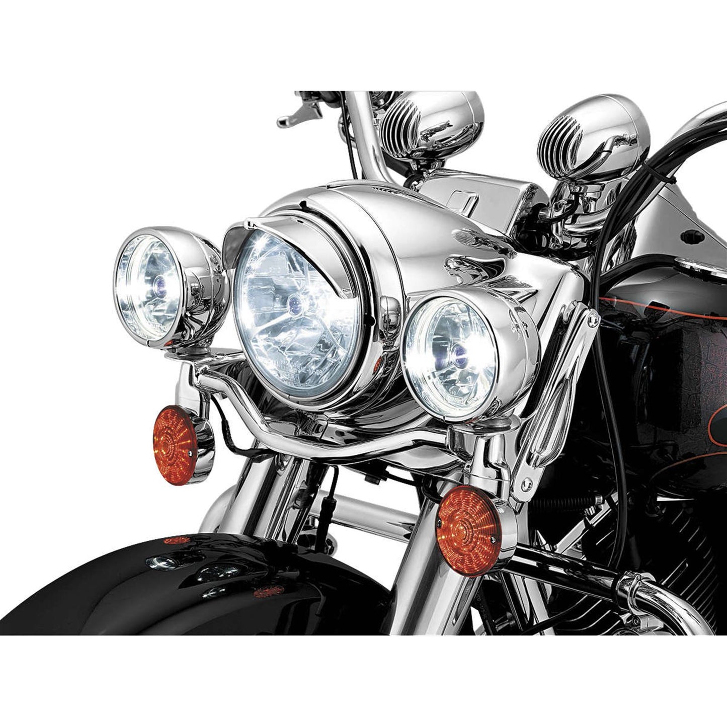 Kuryakyn 7" Headlight Visor 2182_110228