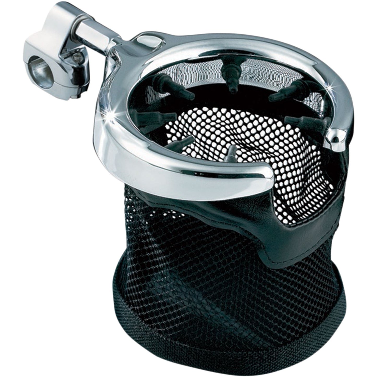 Kuryakyn Drink Holder with Basket For 1/2", 5/8" or 3/4" Tubing OPEN-BOX 1484_1493739