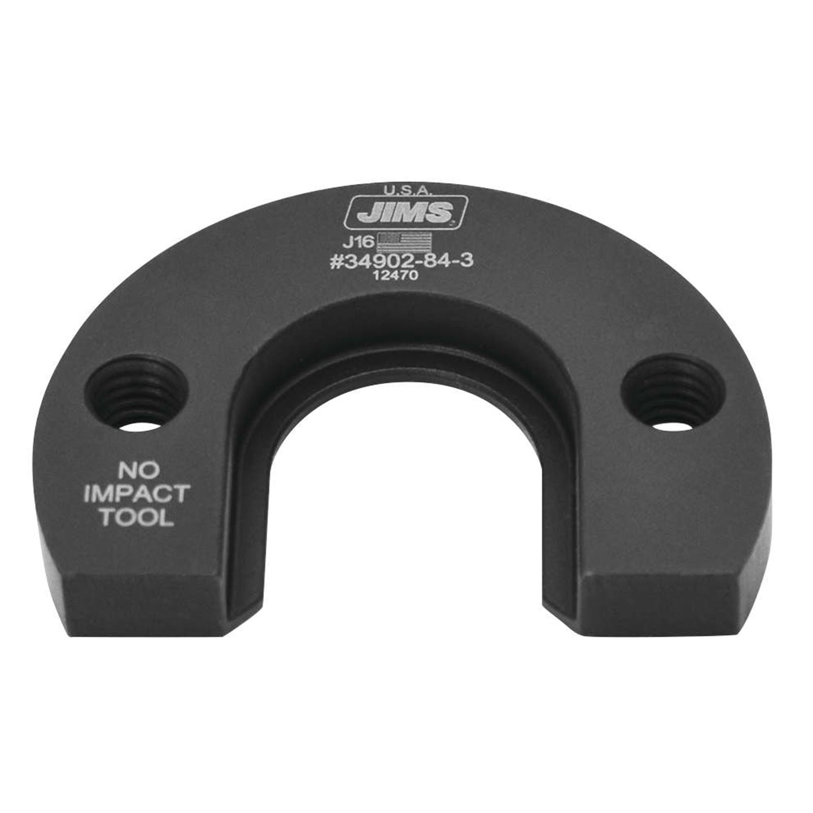 Jim's Machining Puller Plate Tool - Black/Chrome [MPN: 34902-84-3]_110311