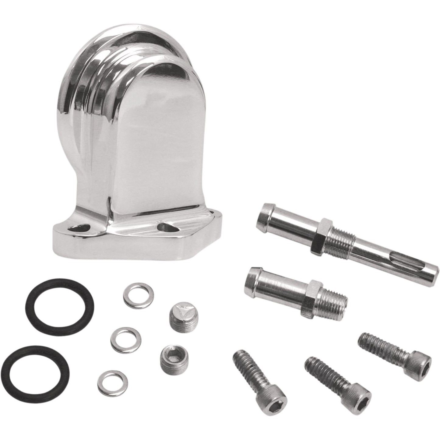 S&S Cycle Oil Filter Mount - Polished 31-6510_468917