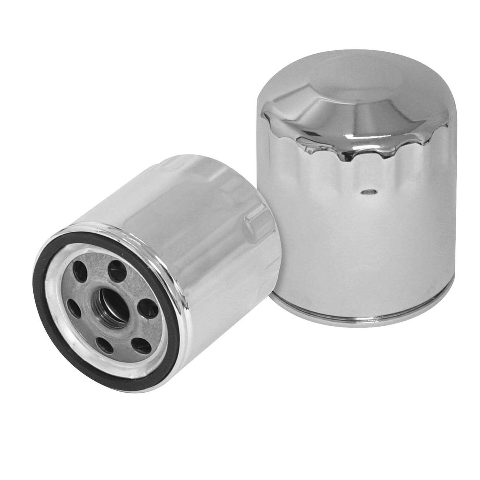 S&S Cycle Oil Filter - Chrome 310-0240_110398