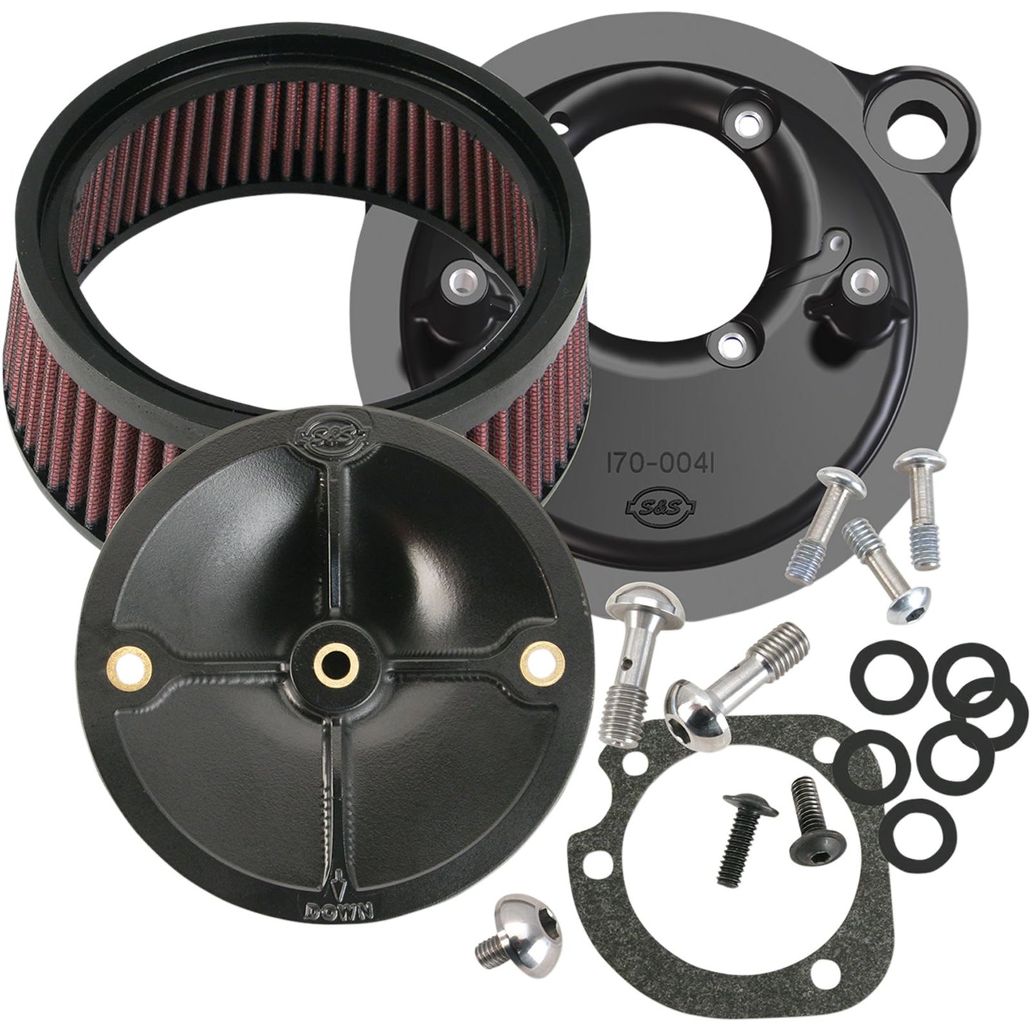 S&S Cycle Air Cleaner Stealth - '91-06XL 170-0093_469764