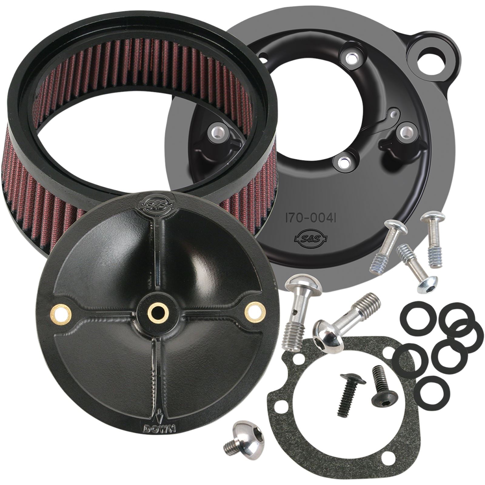 S&S Cycle Air Cleaner Stealth - '91-06XL 170-0093_469764